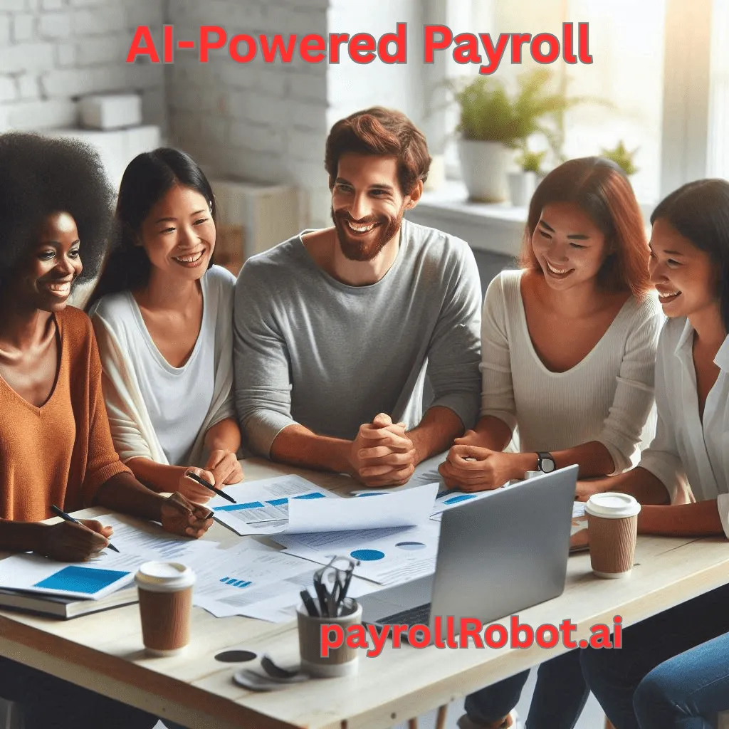 AI-powered payroll solutions transforming payroll management for businesses with automation and efficiency.