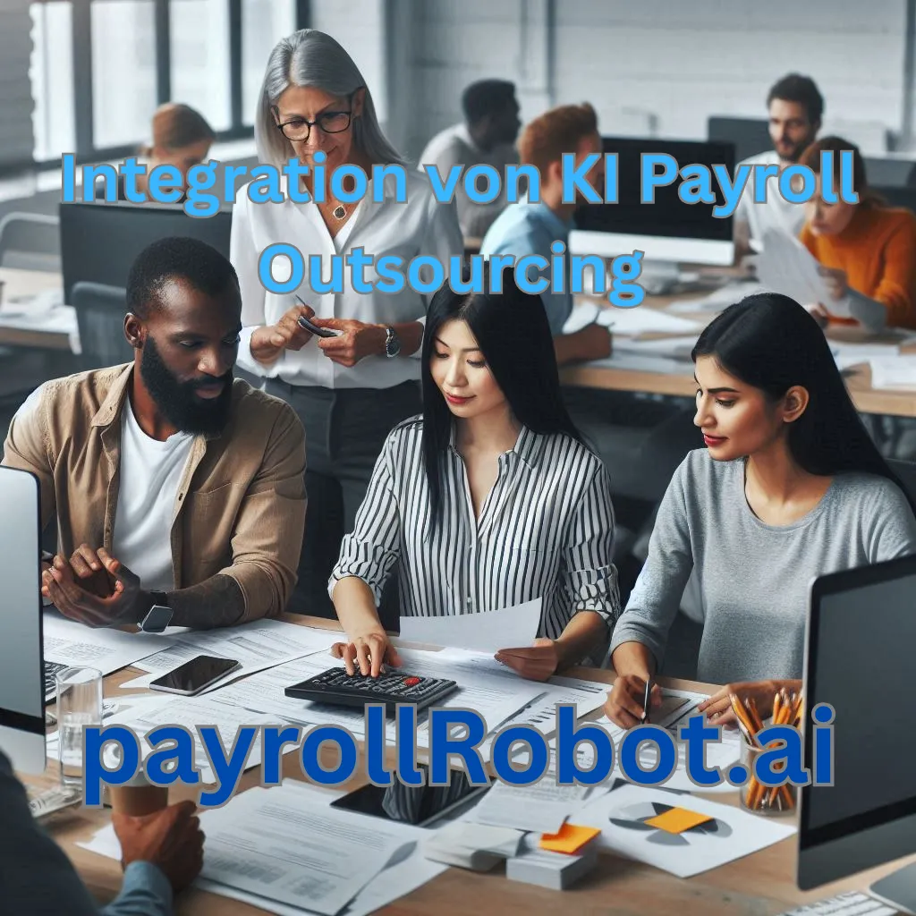 Dashboard zur KI Payroll Outsourcing Integration in moderne HR-Systeme